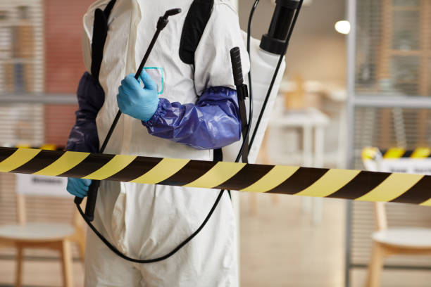 Professional Biohazard technician working in Decatur, MI